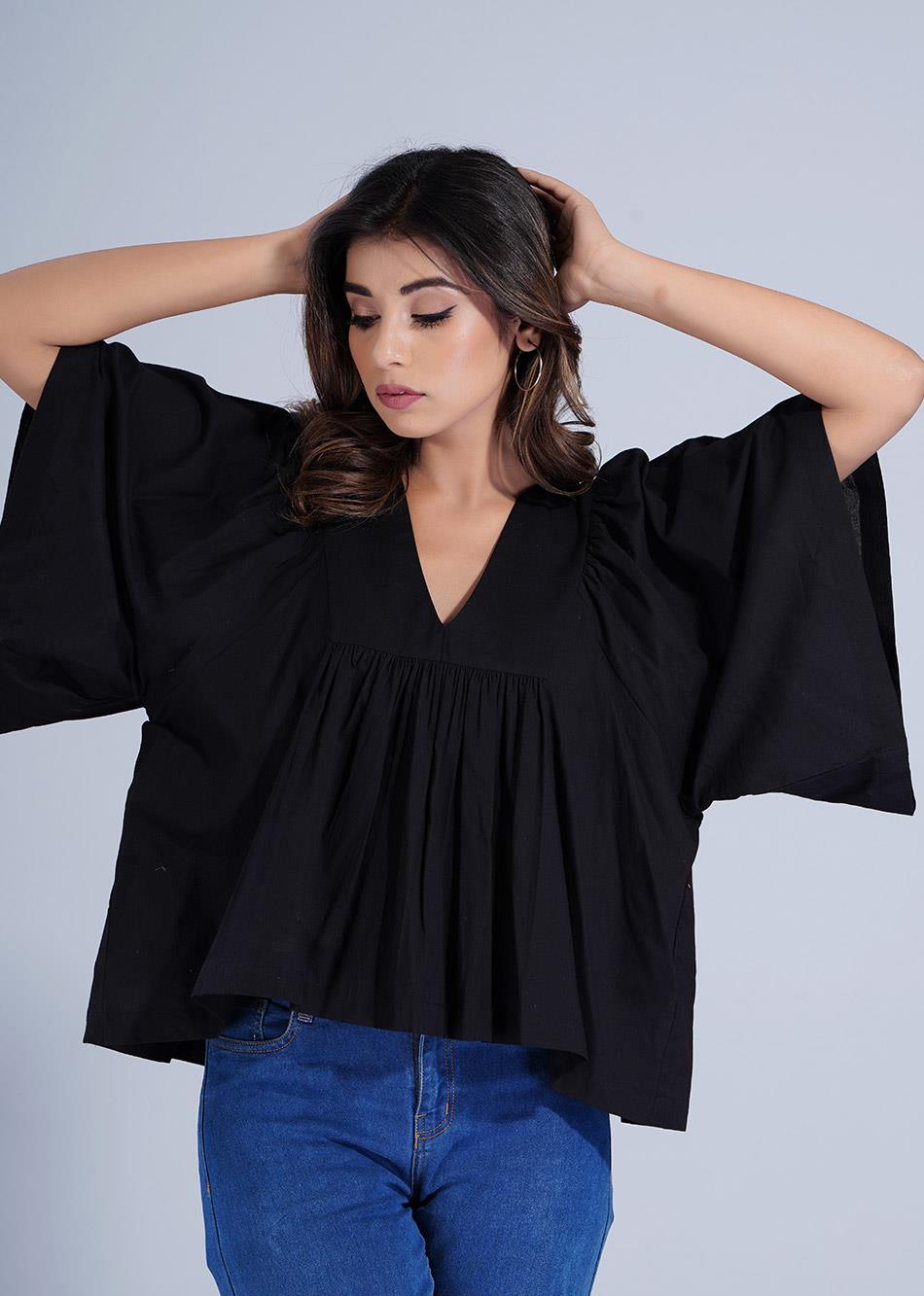 Baggy sleeve tops online