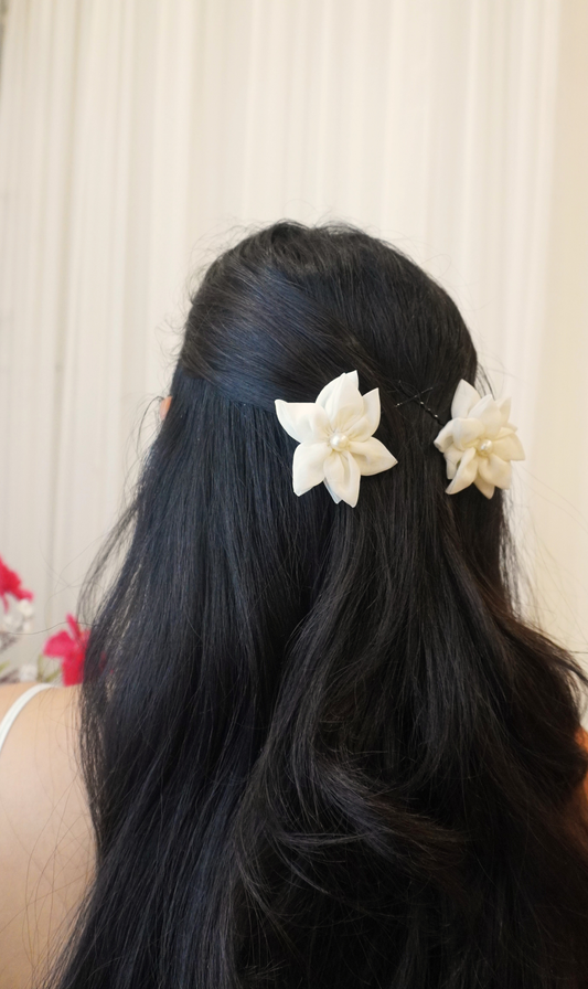 Moon Floral Hair Pin