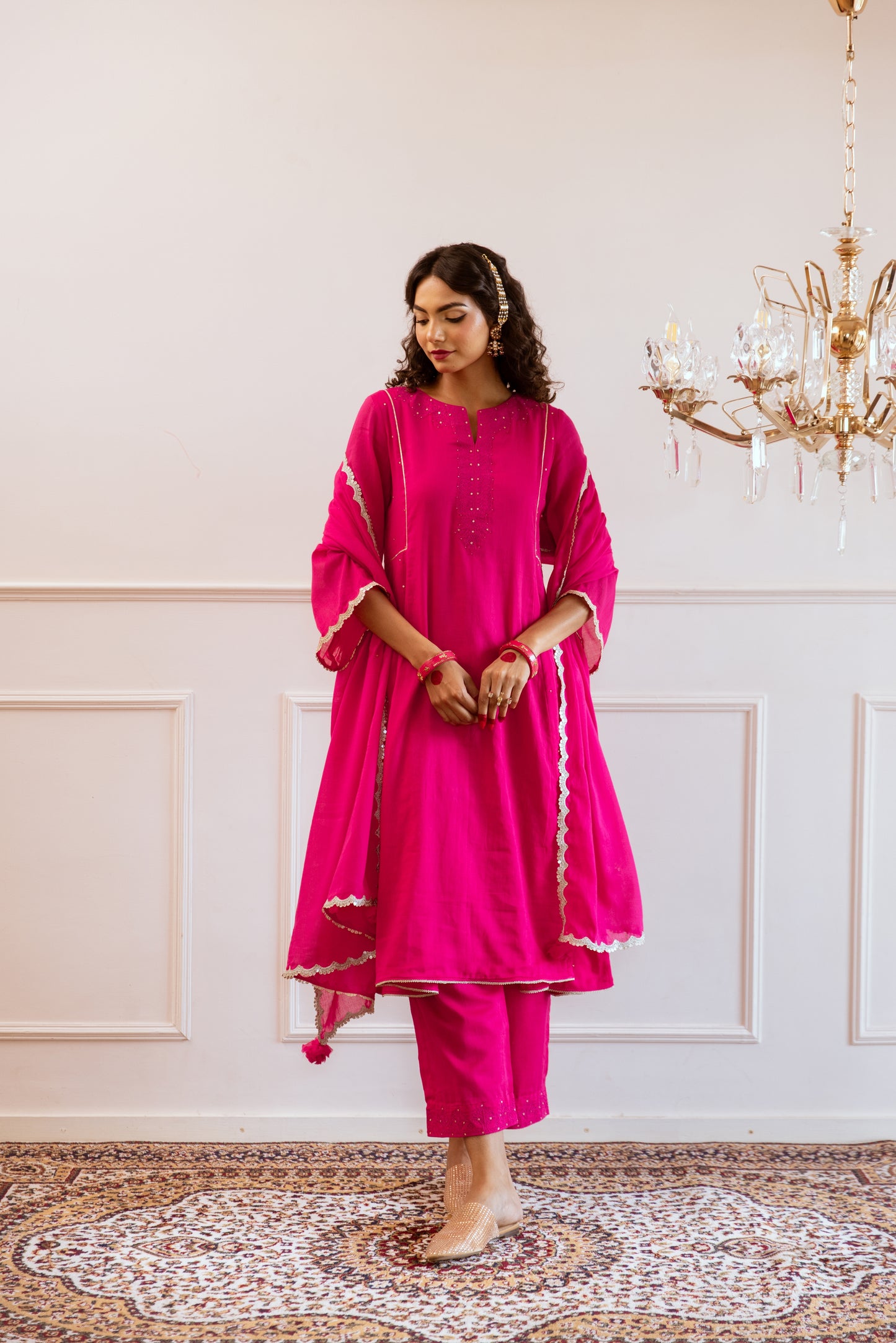 Rani Kali Anarkali Suit Set