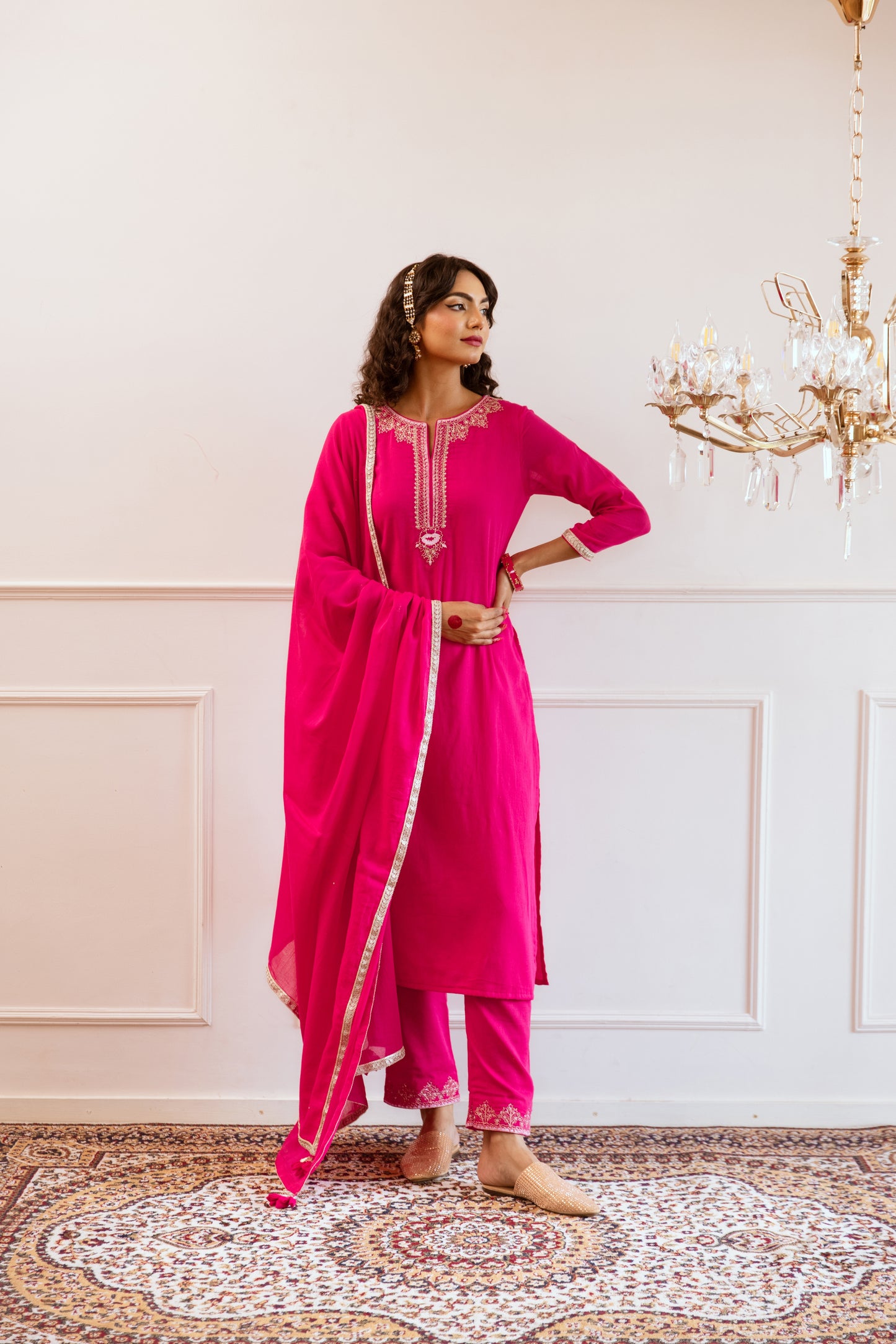 Rani Straight Kurta Pant Set