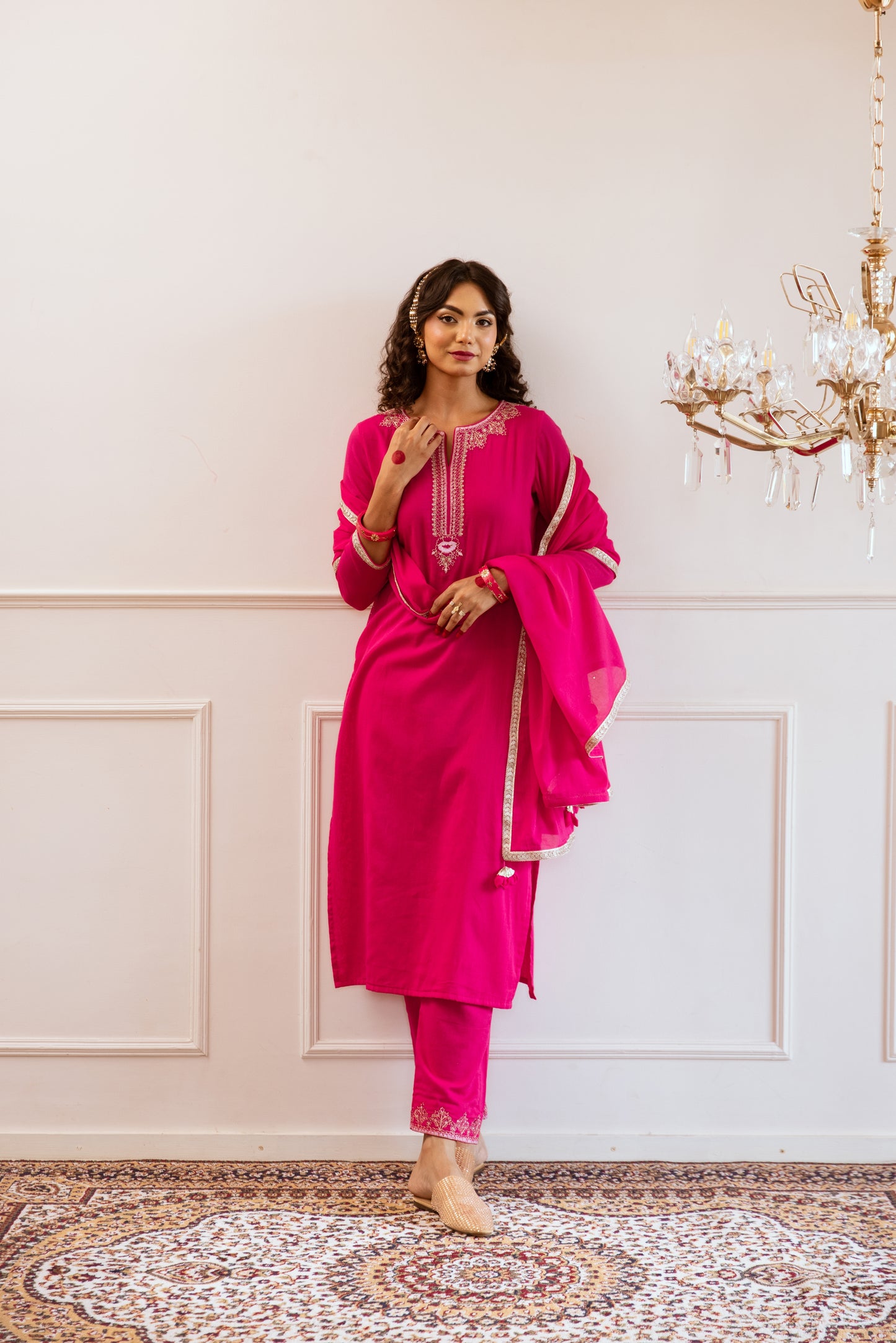 Rani Straight Kurta Pant Set