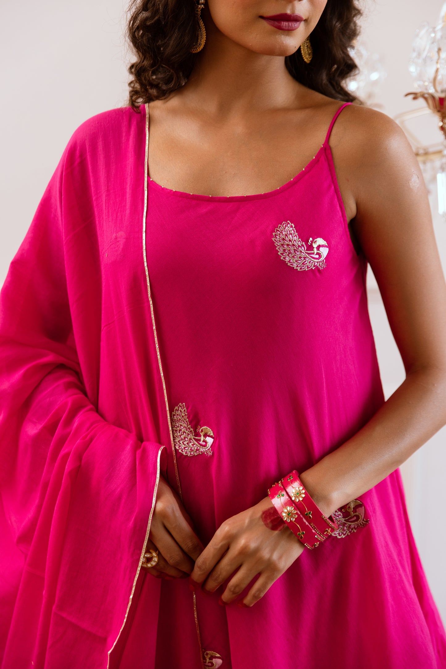 Rani Peplum Kurta with Palazzo Set