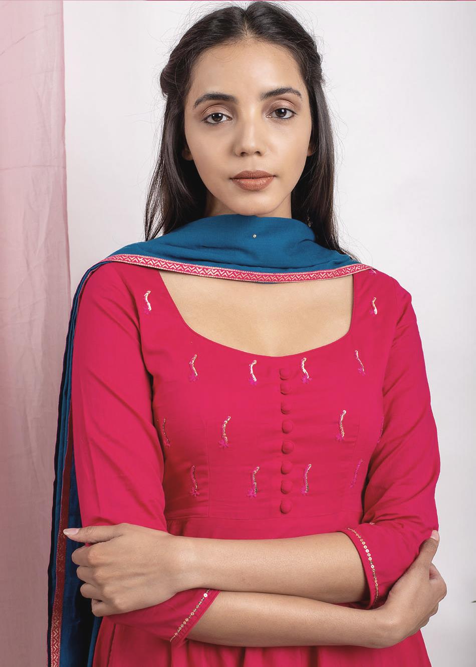 Rani Straight Kurta with Palazzo Set