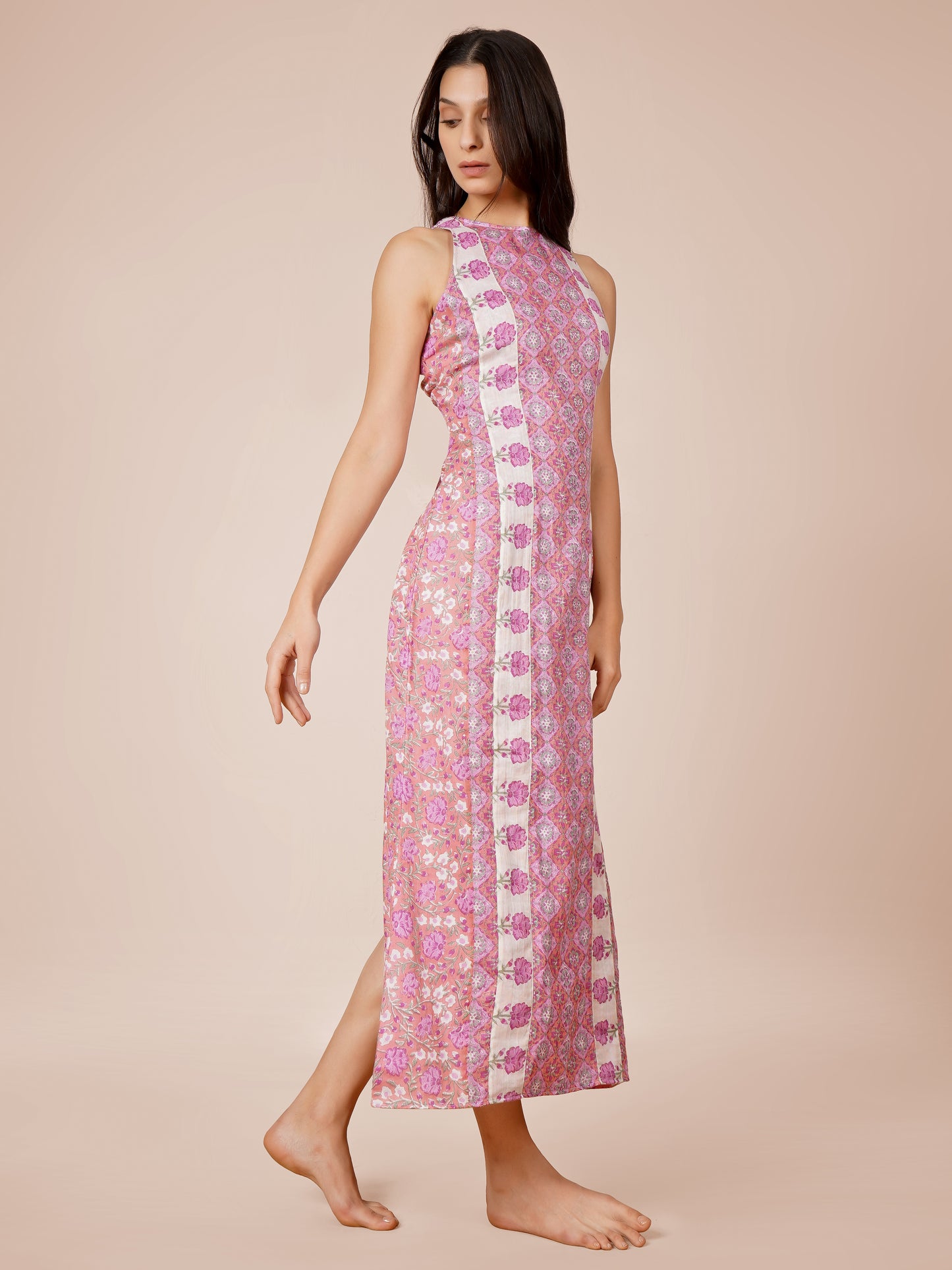 Printed Midi Bodyfit Dress